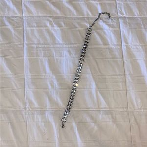 Double Rhinestone Choker